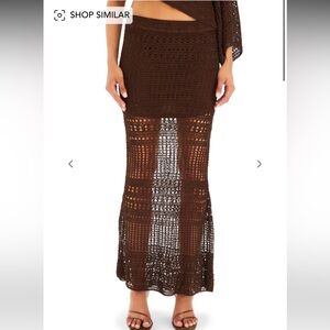 Ser.o.ya Topanga Crochet Maxi Skirt
S/M / Coconut